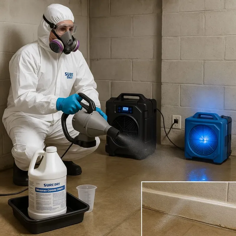 Sanitization and Odor Removal process in Greenville, RI