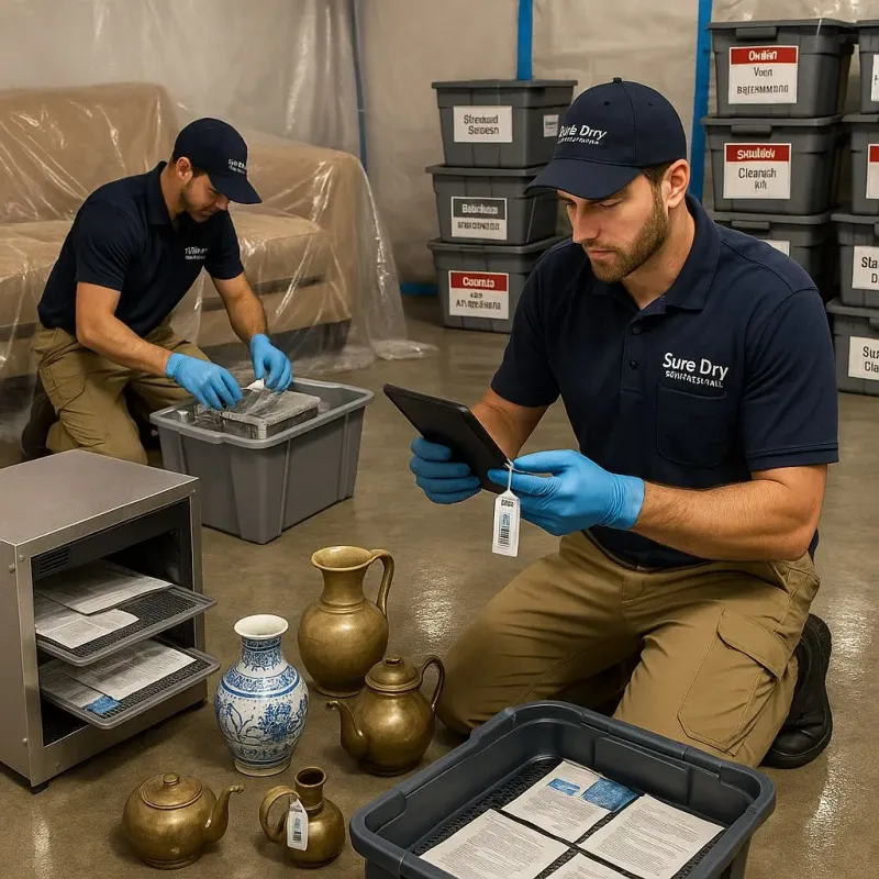 Content Protection and Restoration process in Greenville, RI