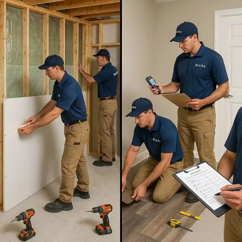 Repairs and Reconstruction process in Greenville, RI
